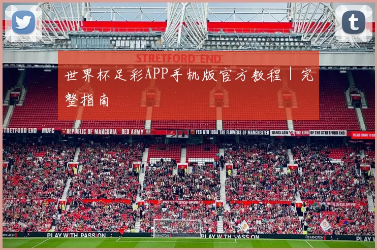 世界杯足彩APP手机版官方教程｜完整指南 - 买球站投注